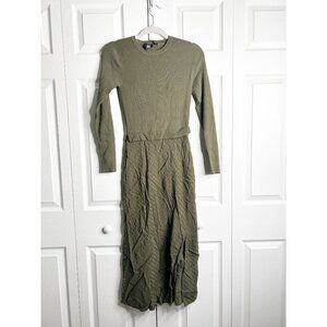 Ted Baker London Joowani Green Long Sleeve Twofer Dress Women's Size 1 Small S